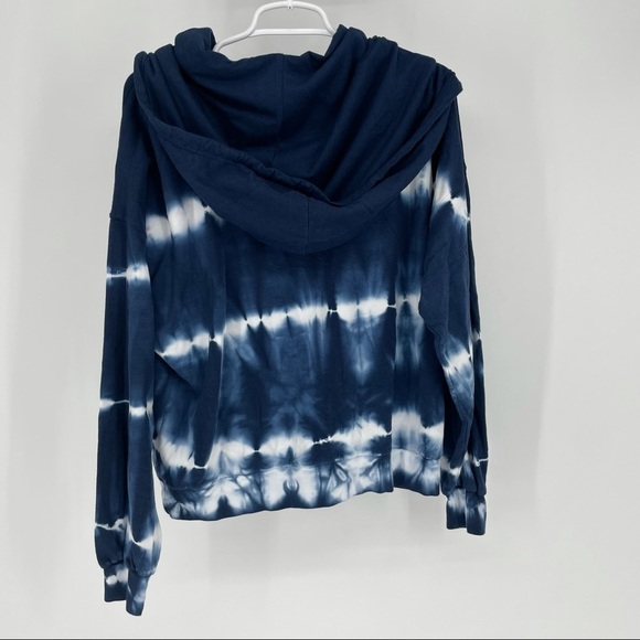 YOUNG FABULOUS & BROKE Piper Hoodie Navy Blue S/L - Picture 4 of 5